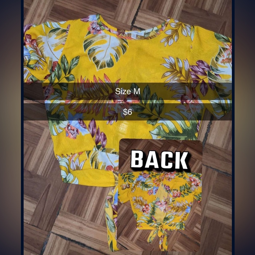 Size m top